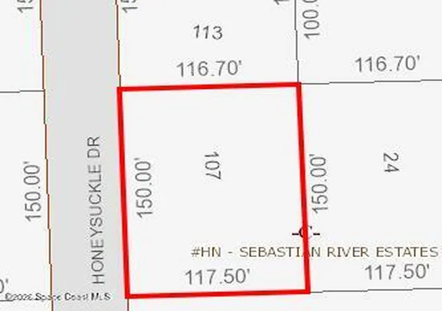 Photo 3 of Land for sale at 9737 Honeysuckle Dr, Micco, FL 32976 | MLS# 1075219 | Listing updated on 2026-09-14