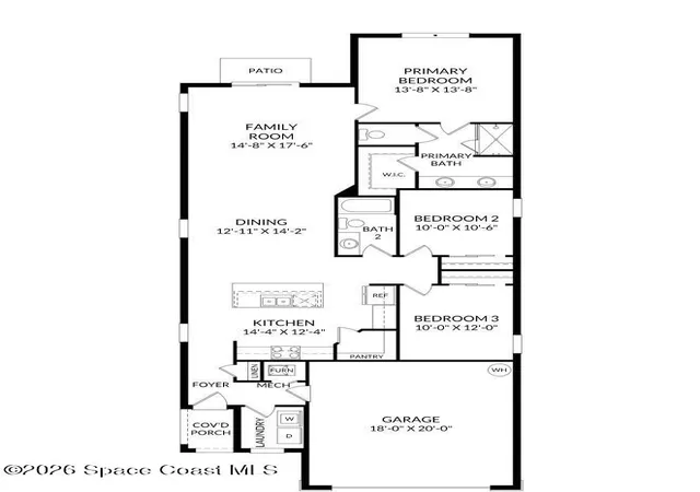 Photo 2 of Sale Pending at 866 Castleford Ave Ne, Palm Bay, FL 32905 | MLS# 1076726 | Listing updated on 2026-07-08
