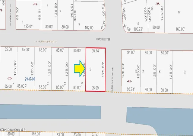 Photo 3 of Land for sale at 398 Cor Lot On Hatcher St SE, Palm Bay, FL 32909 | MLS# 1076847 | Listing updated on 2026-05-08