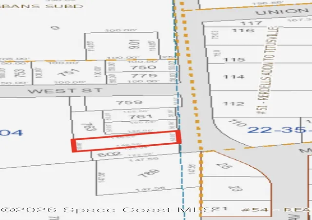 Photo 3 of Land for sale at 928 S Deleon Ave, Titusville, FL 32780 | MLS# 1077048 | Listing updated on 2026-05-23