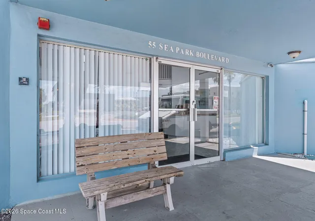 Photo 1 of Condo for sale at 55 Sea Park Blvd #204, Satellite Beach, FL 32937 | MLS# 1077801 | Listing updated on 2026-09-04