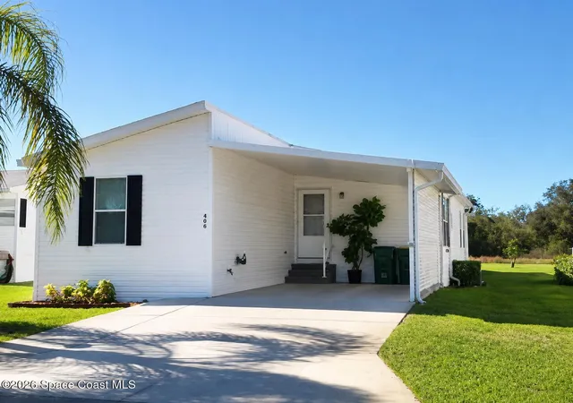 Photo 1 of Manufactured home for sale at 385 Outer Dr, Cocoa, FL 32926 | MLS# 1078098 | Listing updated on 2026-09-04