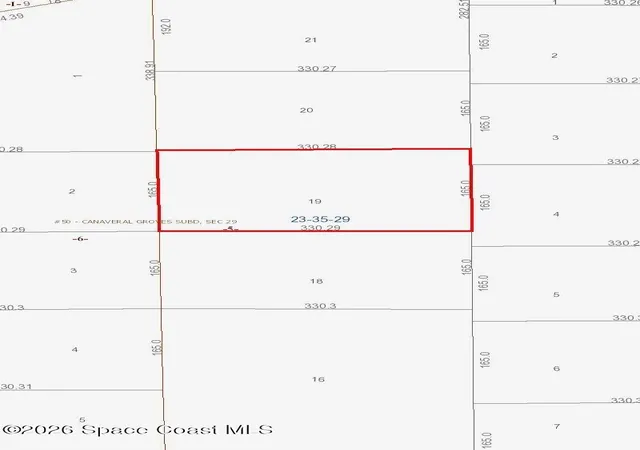 Photo 2 of Land for sale at No Access W Of Date Palm (2 Parcels) #NO, Cocoa, FL 32927 | MLS# 1078512 | Listing updated on 2026-05-29