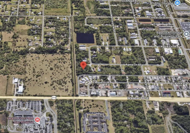Photo 3 of Land for sale at 1998 Agora Cir SE, Palm Bay, FL 32909 | MLS# 1078481 | Listing updated on 2026-06-16