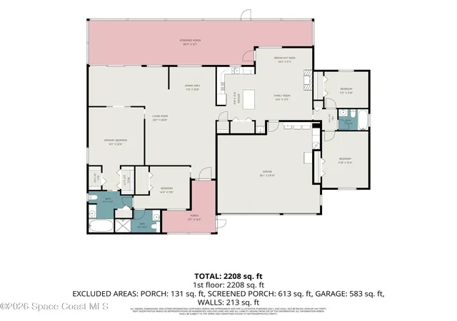 Photo 2 of Single family home for sale at 1531 Tippicanoe Ct, Melbourne, FL 32940 | MLS# 1078972 | Listing updated on 2026-09-10
