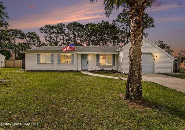 Photo 1 of Single family home for sale at 1217 Ethel Cir NE, Palm Bay, FL 32905 | MLS# 1078742 | Listing updated on 2026-09-15