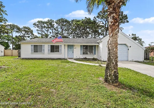 Photo 2 of Single family home for sale at 1217 Ethel Cir NE, Palm Bay, FL 32905 | MLS# 1078742 | Listing updated on 2026-09-15