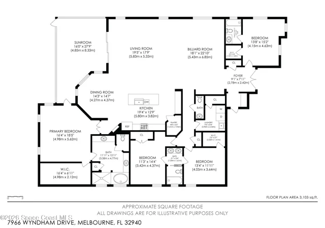 Photo 43 of Single family home for sale at 7966 Wyndham Dr, Melbourne, FL 32940 | MLS# 1079407 | Listing updated on 2026-10-05
