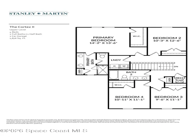 Photo 3 of Single family home for sale at 876 Castleford Ave Ne, Palm Bay, FL 32905 | MLS# 1079653 | Listing updated on 2026-09-18