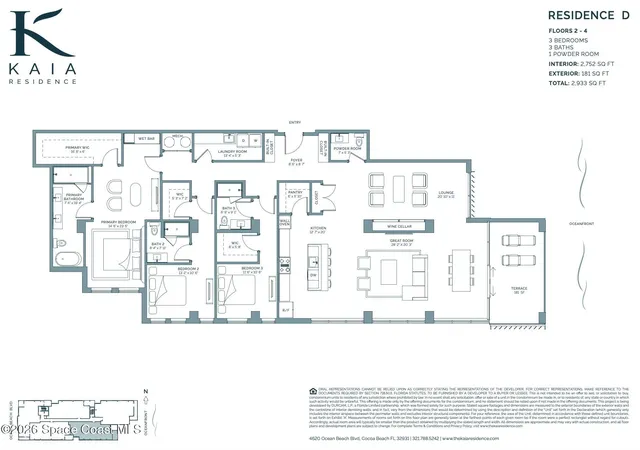4th image of 4620 Ocean Beach Blvd #405, Cocoa Beach, FL 32931 | MLS# 1079801