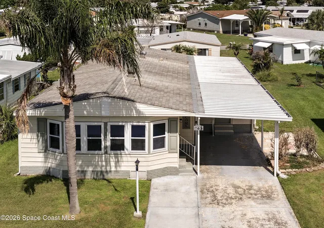Photo 1 of Manufactured home for sale at 763 Lark Dr, Sebastian, FL 32976 | MLS# 1080193 | Listing updated on 2026-09-13