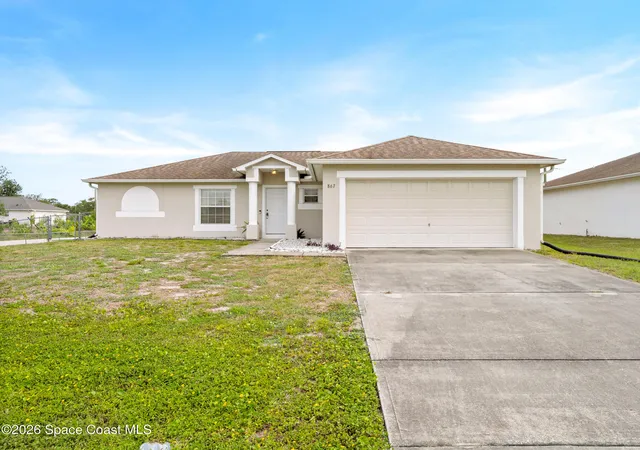 Photo 1 of Single family home for sale at 867 Fairhaven St Ne, Palm Bay, FL 32907 | MLS# 1080318 | Listing updated on 2026-09-01