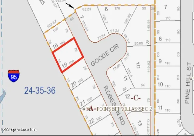 Photo 1 of Sale Pending at 0 Robeson (lot 19) Rd, Cocoa, FL 32926 | MLS# 1080492 | Listing updated on 2026-09-17