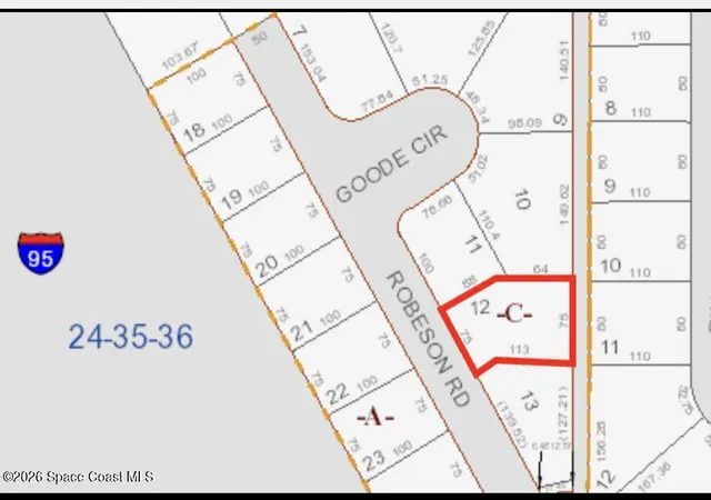 Photo 1 of Sale Pending at 0 Robeson (lot 12) Rd, Cocoa, FL 32926 | MLS# 1080494 | Listing updated on 2026-09-17