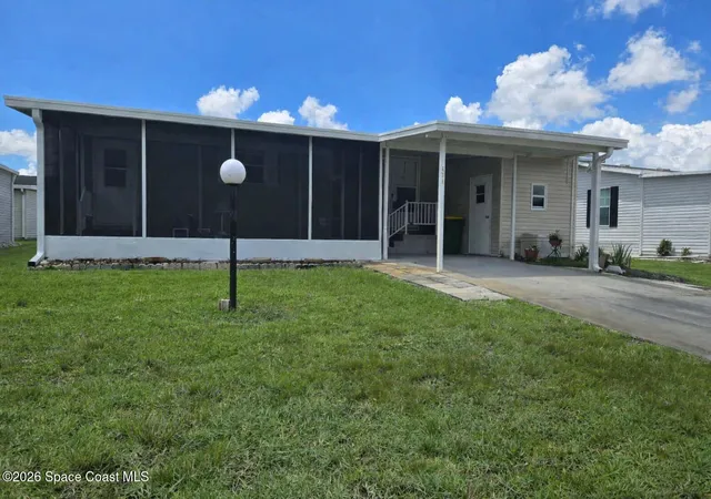 Photo 1 of Manufactured home for sale at 436 Horseshoe Bnd Cir #192, Cocoa, FL 32926 | MLS# 1080685 | Listing updated on 2026-07-18