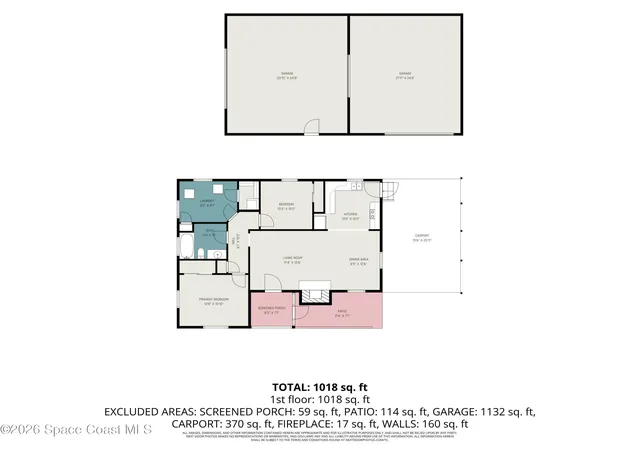 Photo 1 of Single family home for sale at 1670 Terrace St, Cocoa, FL 32922 | MLS# 1080645 | Listing updated on 2026-09-16