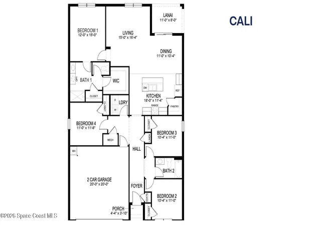 Photo 2 of Single family home for sale at 1723 Garabaldi Cir SE, Palm Bay, FL 32909 | MLS# 1081134 | Listing updated on 2026-09-21