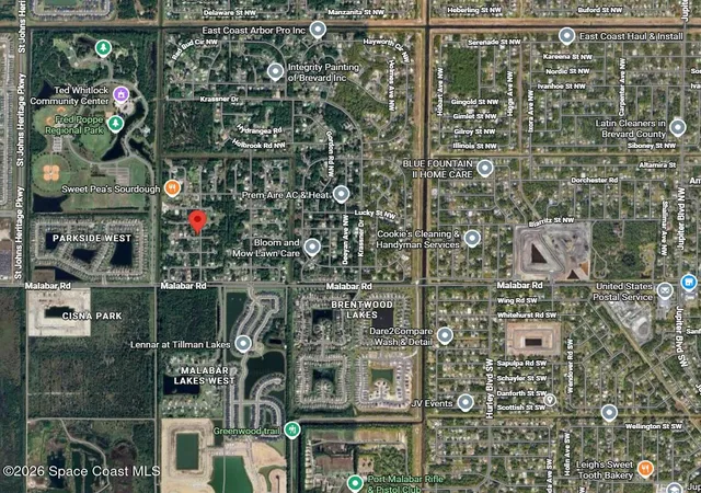 Photo 2 of Land for sale at 1833 Cajeput Ct Nw, Palm Bay, FL 32907 | MLS# 1081242 | Listing updated on 2026-07-27