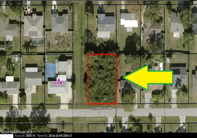 Photo 2 of Sale Pending at 695 Elmont St Nw, Palm Bay, FL 32907 | MLS# 1081779 | Listing updated on 2026-07-09