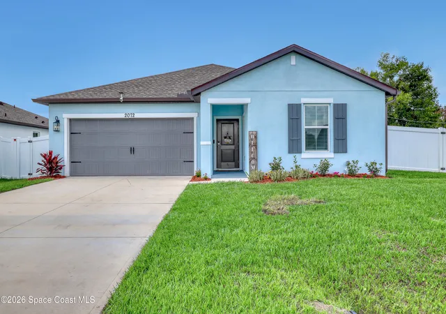 Photo 1 of Single family home for sale at 2072 Advana St Ne, Palm Bay, FL 32905 | MLS# 1082153 | Listing updated on 2026-08-28