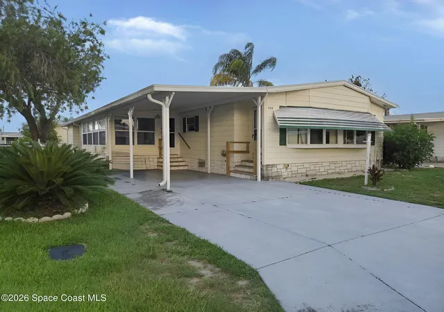 Photo 1 of Manufactured home for sale at 644 Wedelia Dr, Sebastian, FL 32976 | MLS# 1082137 | Listing updated on 2026-07-16
