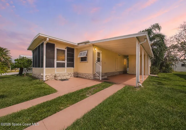 Photo 2 of Manufactured home for sale at 1020 Royal Palm Dr, Sebastian, FL 32976 | MLS# 1082303 | Listing updated on 2026-09-16