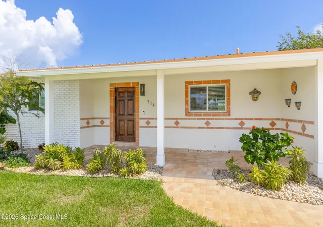 Photo 3 of Single family home for sale at 214 Atlantic Blvd, Indian Harbour Beach, FL 32937 | MLS# 1085249 | Listing updated on 2026-09-04