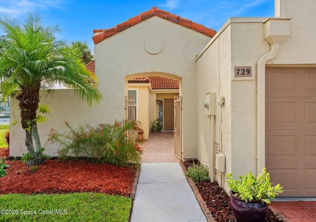 Photo 1 of Townhouse for sale at 729 Green Valley Ln, Melbourne, FL 32940 | MLS# 1086030 | Listing updated on 2026-09-13