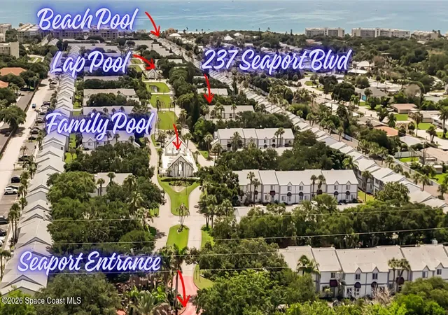 Photo 3 of Sale Pending at 237 Seaport Blvd #T78, Cape Canaveral, FL 32920 | MLS# 1086155 | Listing updated on 2026-09-21