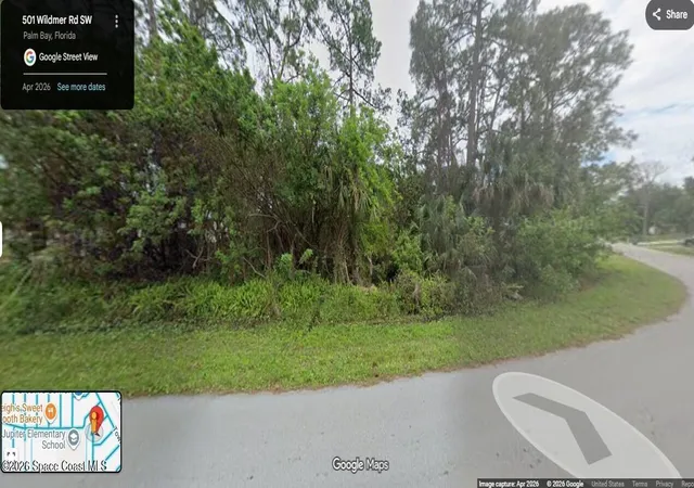 Photo 3 of Land for sale at 501 Wildmer Rd Sw, Palm Bay, FL 32908 | MLS# 1085819 | Listing updated on 2026-09-04