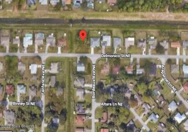 Photo 2 of Land for sale at 701 Delmonico St Ne, Palm Bay, FL 32907 | MLS# 1085892 | Listing updated on 2026-08-25