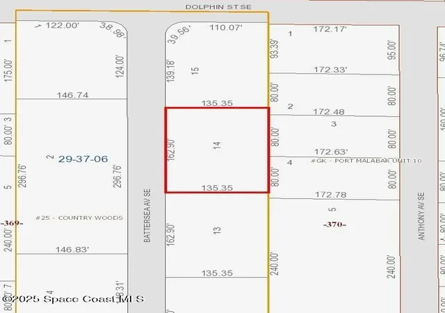 Photo 2 of Land for sale at 231 Battersea Ave Se, Palm Bay, FL 32909 | MLS# 1086276 | Listing updated on 2026-08-29