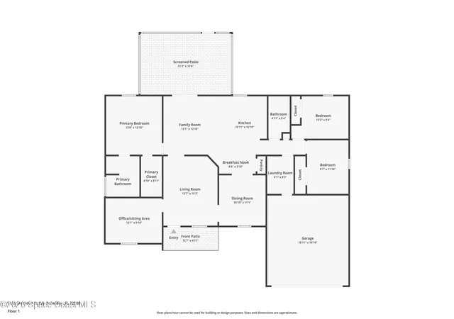 Photo 2 of Single family home for sale at 1233 Scranton St Sw, Palm Bay, FL 32908 | MLS# 1086257 | Listing updated on 2026-09-13