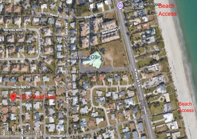 Photo 3 of Single family home for sale at 2355 Reef Ave, Indialantic, FL 32903 | MLS# 1086270 | Listing updated on 2026-09-07