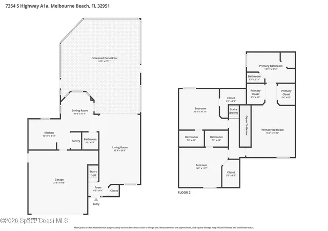 Photo 2 of Single family home for sale at 7354 S Hwy A1a, Melbourne Beach, FL 32951 | MLS# 1086133 | Listing updated on 2026-08-28