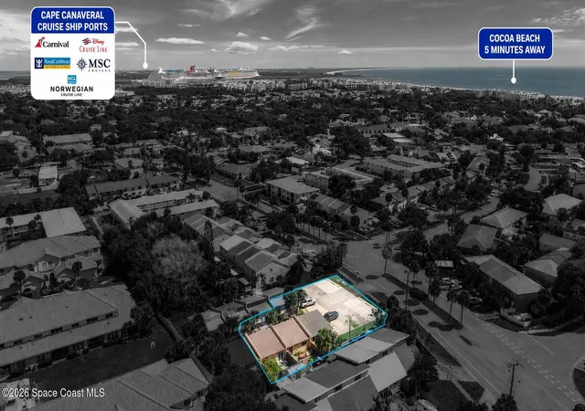 Photo 3 of Townhouse for sale at 8202 Canaveral Blvd #1, Cape Canaveral, FL 32920 | MLS# 1086341 | Listing updated on 2026-09-16