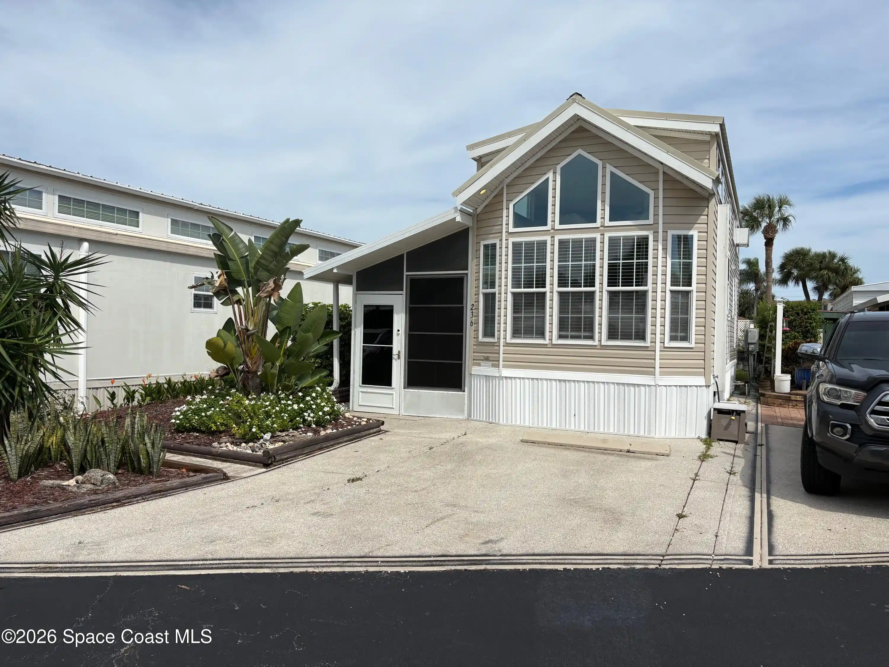 Photo 1 of Manufactured home for sale at 236 Pier Ln #482, Melbourne Beach, FL 32951 | MLS# 1089682 | Listing updated on 2026-10-10