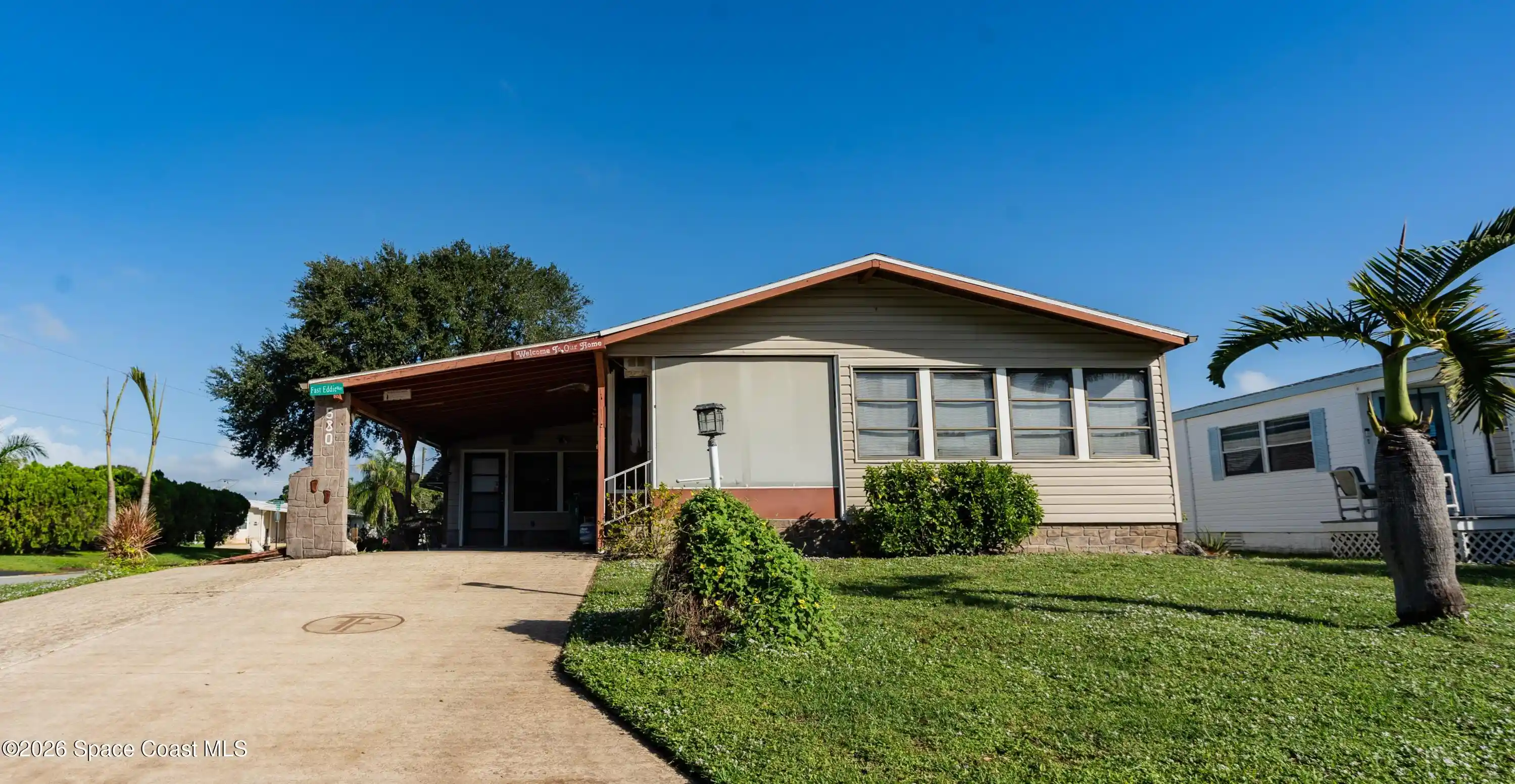 Manufactured home for sale at 580 Tarpon Dr #Unit 1 Lot 32 Blk 7, Sebastian, FL 32976 | MLS# 1091269