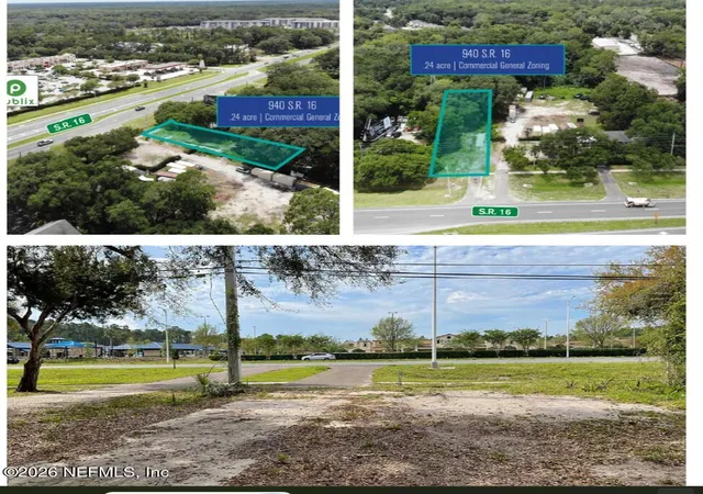 Photo 1 of Land for sale at 930 State Road 16, St. Augustine, FL 32084 | MLS# 1242005 | Listing updated on 2026-09-15