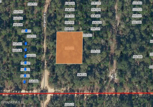 Photo 2 of Land for sale at 0 Virginia St, Interlachen, FL 32148 | MLS# 2049625 | Listing updated on 2025-10-31