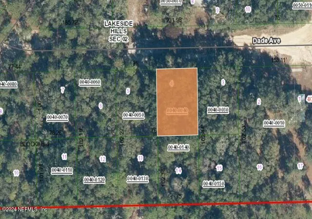 Photo 1 of Land for sale at 109 Dade Ave, Florahome, FL 32140 | MLS# 2049657 | Listing updated on 2025-10-31