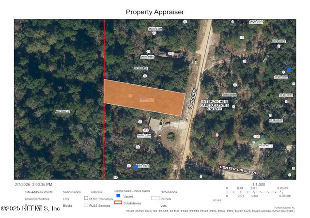 Photo 3 of Land for sale at 111 George Way, Interlachen, FL 32148 | MLS# 2069205 | Listing updated on 2026-02-26