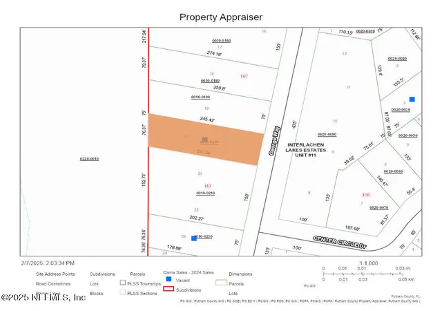 Photo 4 of Land for sale at 111 George Way, Interlachen, FL 32148 | MLS# 2069205 | Listing updated on 2026-02-26