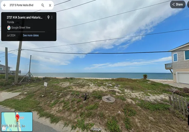 Photo 1 of Land for sale at 2727 S Ponte Vedra Blvd, Ponte Vedra Beach, FL 32082 | MLS# 2077600 | Listing updated on 2026-09-01