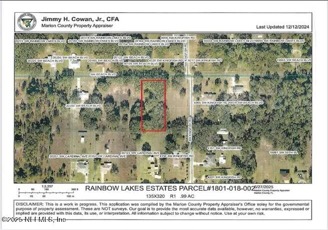 Photo 1 of Land for sale at Bch Blvd Sw Kingfish Rd Sw, Dunnellon, FL 34431 | MLS# 2103049 | Listing updated on 2026-10-07