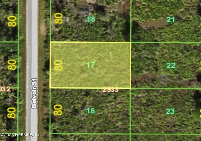 Photo 1 of Land for sale at 2056 Belvoir St, Port Charlotte, FL 33953 | MLS# 2104454 | Listing updated on 2025-08-18