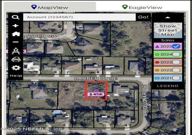 Photo 1 of Land for sale at 480 Barber St Se, Palm Bay, FL 32909 | MLS# 2115177 | Listing updated on 2026-01-16