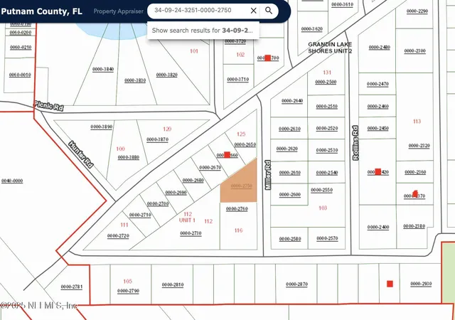 Photo 2 of Land for sale at 0 Miller Rd, Interlachen, FL 32148 | MLS# 2118824 | Listing updated on 2026-08-25