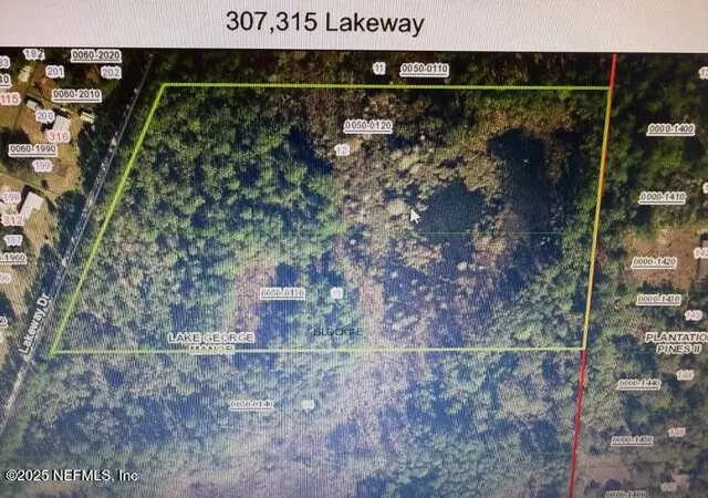 Photo 5 of Land for sale at 307 Lakeway Dr, Georgetown, FL 32139 | MLS# 2120927 | Listing updated on 2025-12-09