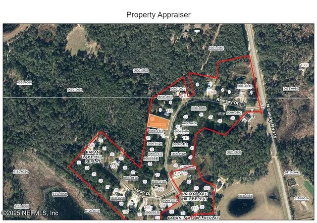 Photo 2 of Land for sale at 118 Ramsey Dr, Melrose, FL 32666 | MLS# 2121852 | Listing updated on 2026-08-04